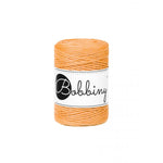 Bobbiny Makramee-Baumwollkordel, 1,5mm und 100m, in Orange