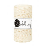 Makramee Garn - 3mm - 100m - Baumwolle - Bobbiny