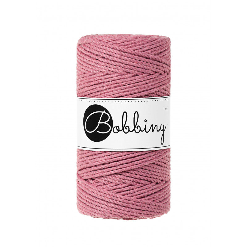 Macrame Rope - 3ply - 3mm - 100m - Bobbiny