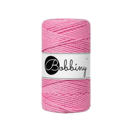 Macrame Rope - 3ply - 3mm - 100m - Bobbiny