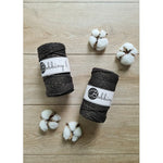 Bobbiny 3-ply macramé rope, 3mm and 100m, in golden espresso