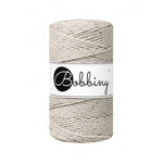 Macrame Rope - 3ply - 3mm - 100m - Bobbiny