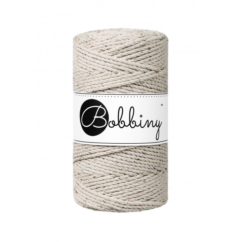 Macrame Rope - 3ply - 3mm - 100m - Bobbiny