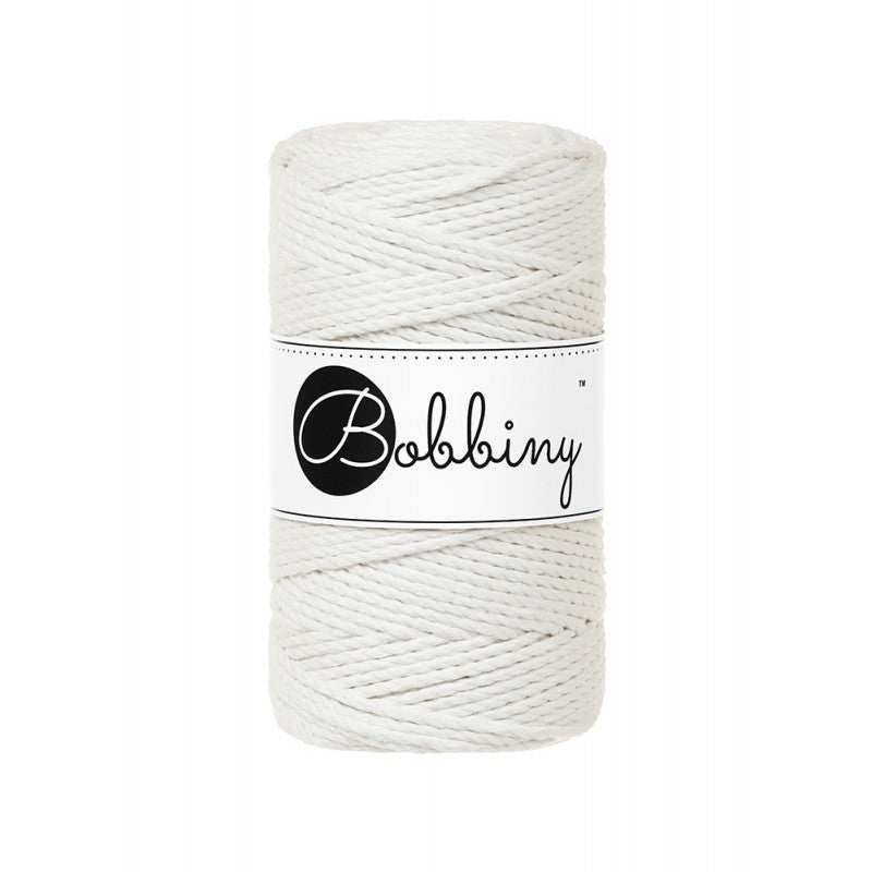 Macrame Rope - 3ply - 3mm - 100m - Bobbiny