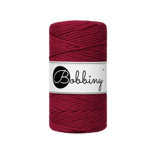Macrame Rope - 3ply - 3mm - 100m - Bobbiny