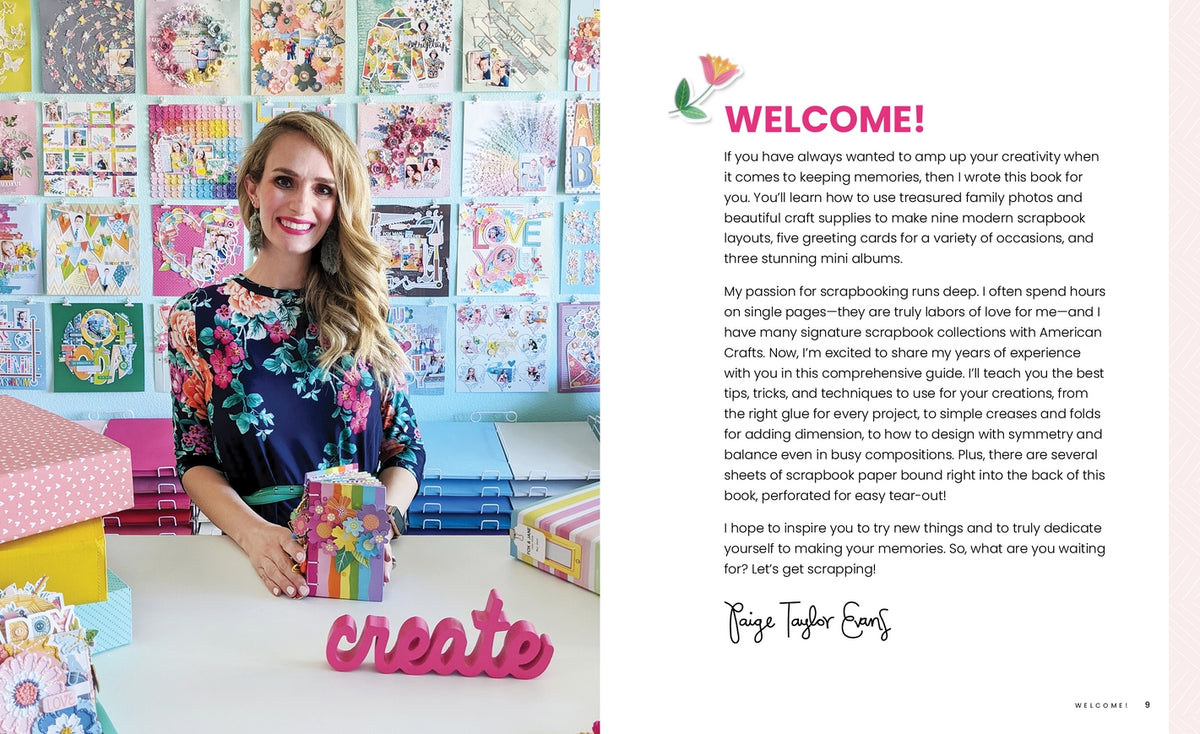 Make your Memory -  Scrapbook, Cards, and mini albums - Paige Evans - Schiffer Publishing