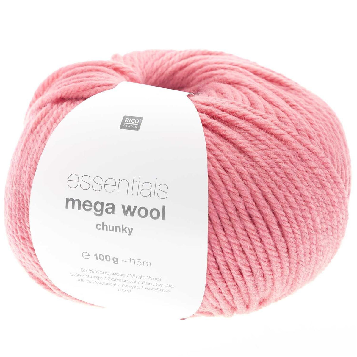Mega Chunky Wool - Essentials - 100g - Rico Design