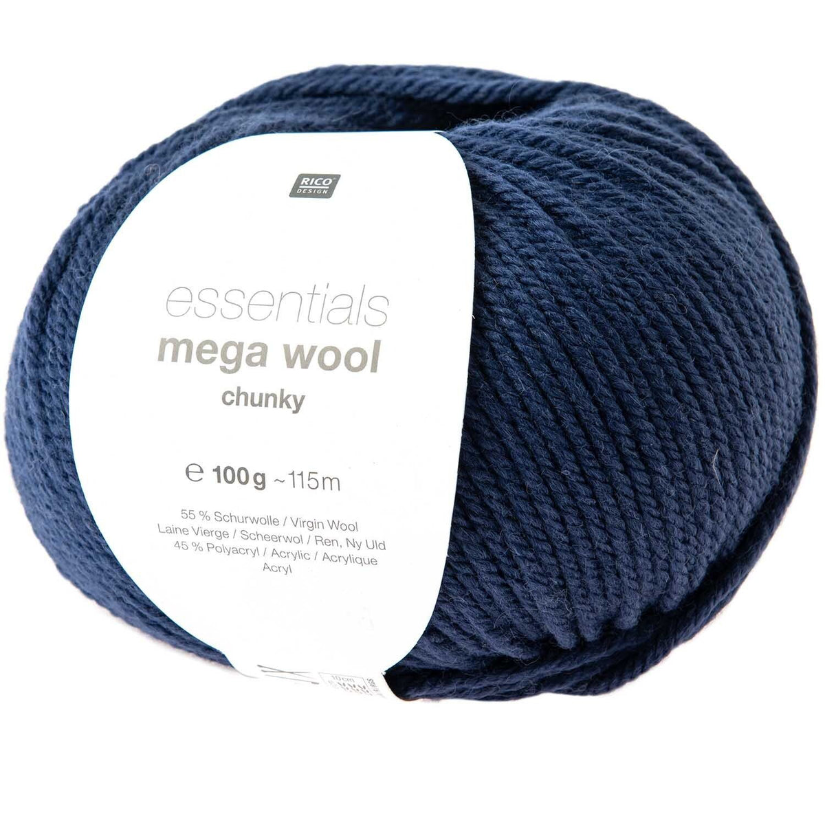 Mega Chunky Wool - Essentials - 100g - Rico Design