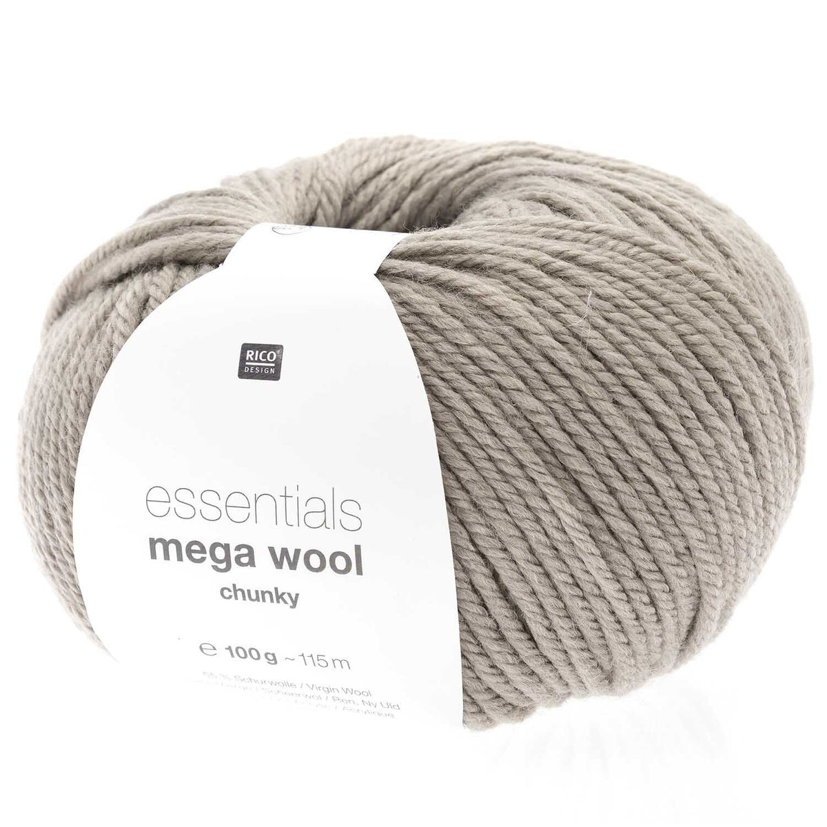 Mega Chunky Wool - Essentials - 100g - Rico Design