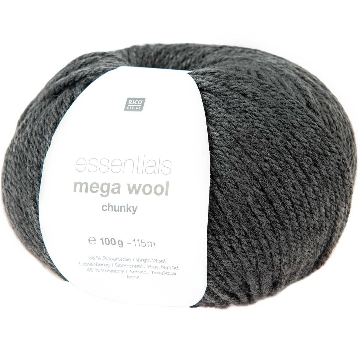 Mega Chunky Wool - Essentials - 100g - Rico Design