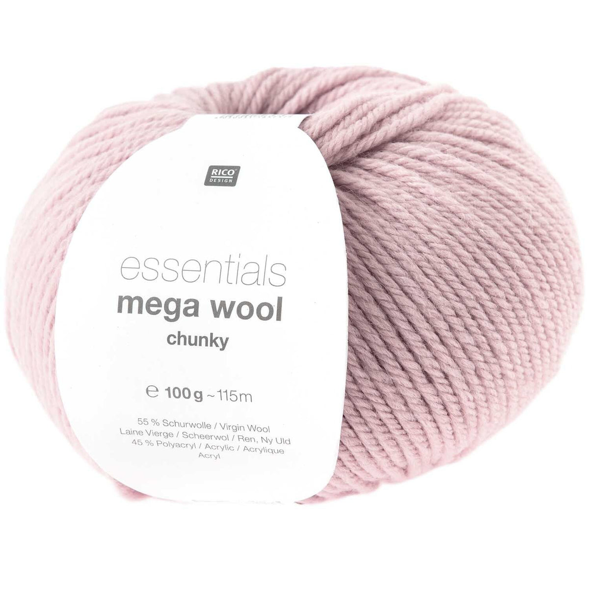 Mega Chunky Wool - Essentials - 100g - Rico Design