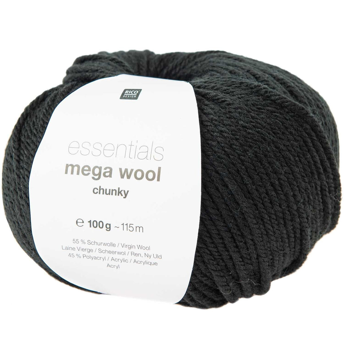 Mega Chunky Wool - Essentials - 100g - Rico Design