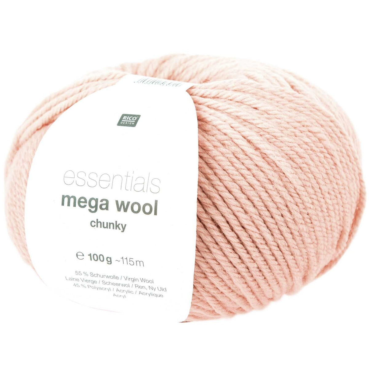 Mega Chunky Wool - Essentials - 100g - Rico Design