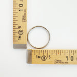 Silberner Metallring, Detail 50mm