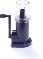 Prym Mini Knitting Mill plum blue side profile view