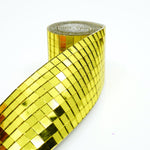 Mirrorball tiles - 5x5mm - 1600stk. - 4x100cm -  Craftinglove