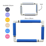 Punch Needle Clip Frame - 21 x 29cm -  plastic - Nurge