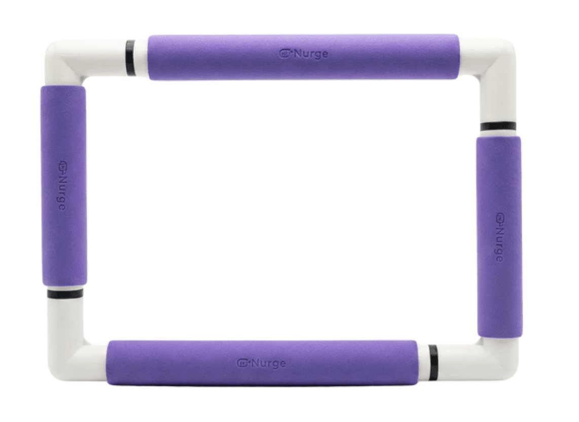 Nurge plastic punch needle clip frame, 21 x 29cm