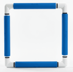 Nurge plastic punch needle clip frame, 29 x 29cm