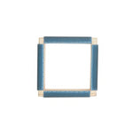 Oxford punch needle frame, mounted fabric