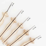 Oxford fine point punch needle, detail