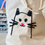 Cat Punch-Needle-Taschenset, Inhalt
