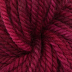 Variegated punch needle rug yarn skein in Black Raspberry, 110g