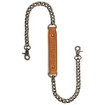 Shoulder strap -  Cala XL - whisky - leather and metal - Muud