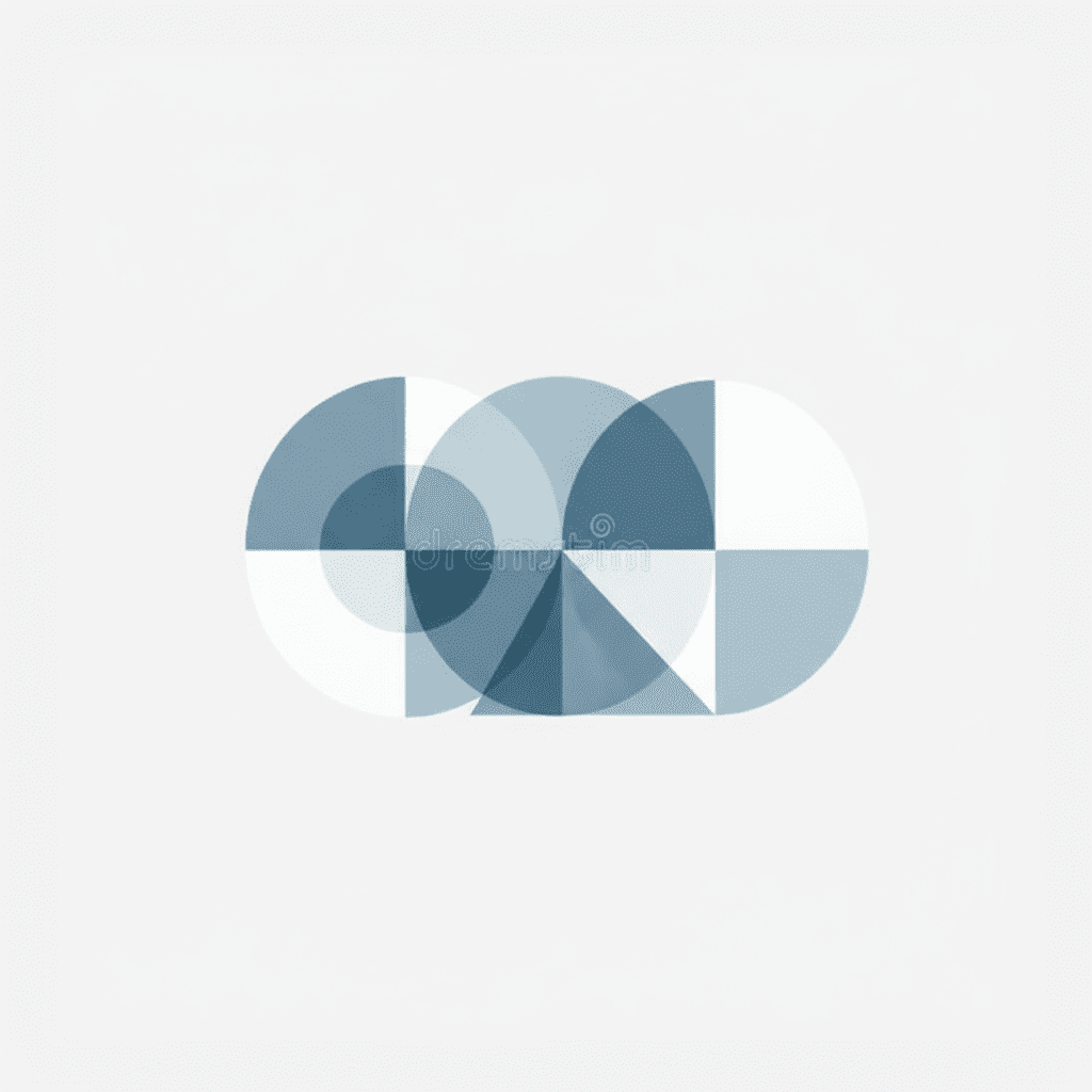 Tuftinglove Speed Regulator Set abstract geometric logo with slate blue and navy stippled texture