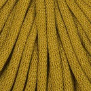 Spicy Yellow tufting yarn close-up showing dense looped pile texture
