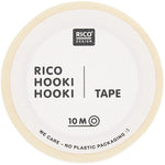Rico Hooki rug tape, close-up of the adhesive side