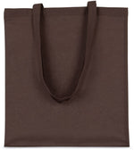 Kimood Stofftasche in Schokobraun, 38x42cm