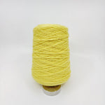 Tufting wool cone in a muted pastel shade