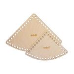 Addi Shapes triangle wooden base for crochet baskets