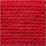 Creative Twist super chunky yarn in red, 100g by Rico Design