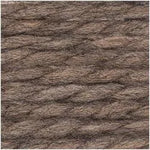 Creative Twist super chunky yarn in light brown, 100g by Rico Design