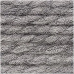 Creative Twist super chunky yarn in light grey, 100g by Rico Design
