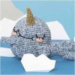 Ricorumi Spray DK Baumwollgarn Amigurumi-Wal mit Spritzeffekt-Textur