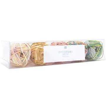 Ricorumi Baumwollgarn, Set mit 5 x 25g von Rico Design