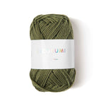 Ricorumi DK cotton yarn ball in a soft neutral