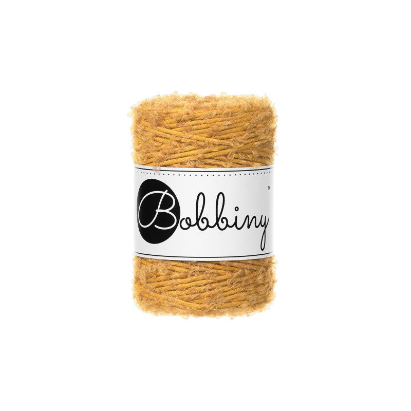 Bobbiny Boucle Mustard – 1.5mm