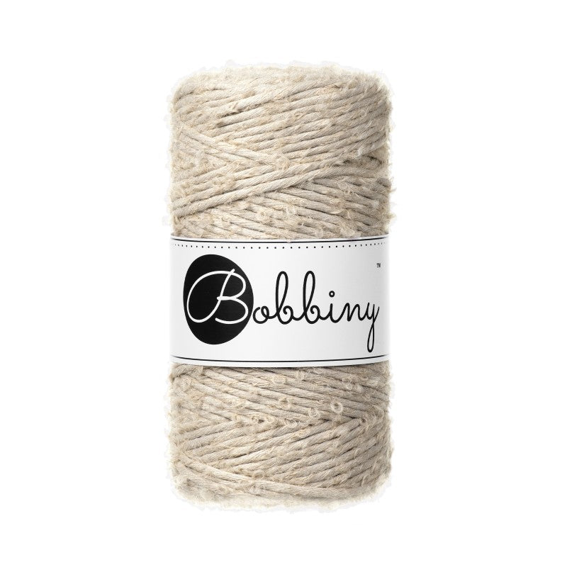 Bobbiny Boucle Beige – 3mm
