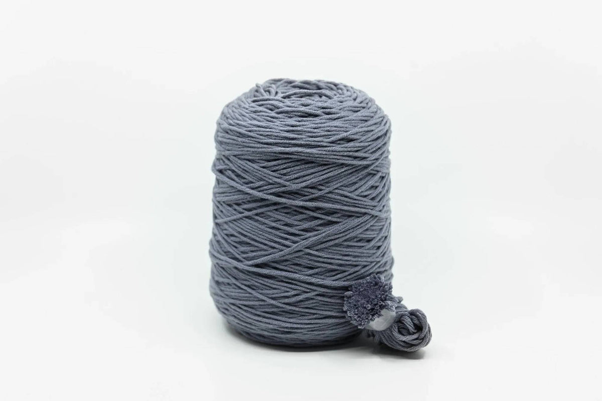 Acryl-Tuftinggarn auf Kone, 400g in Gray Blue Gray