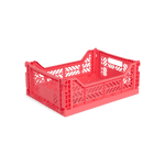 Aykasa Midi foldable crate in Dark Pink